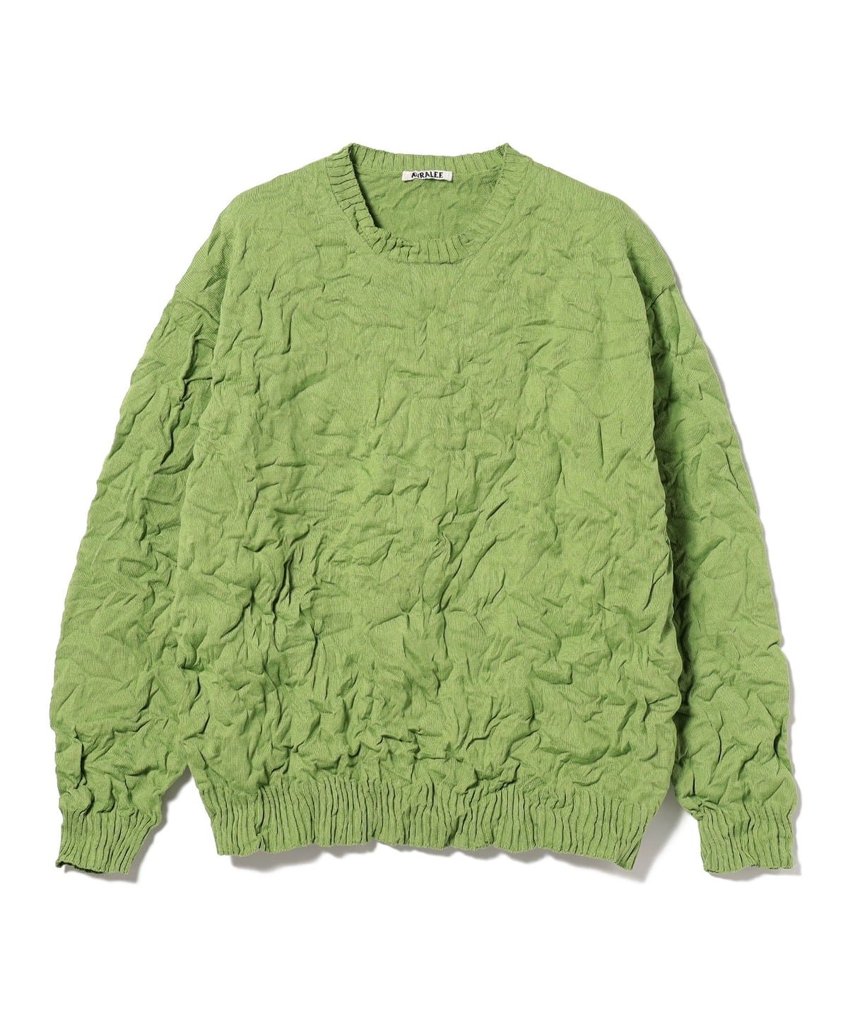 BEAMS T（ビームスT）AURALEE / WRINKLED DRY COTTON KNIT P/O 