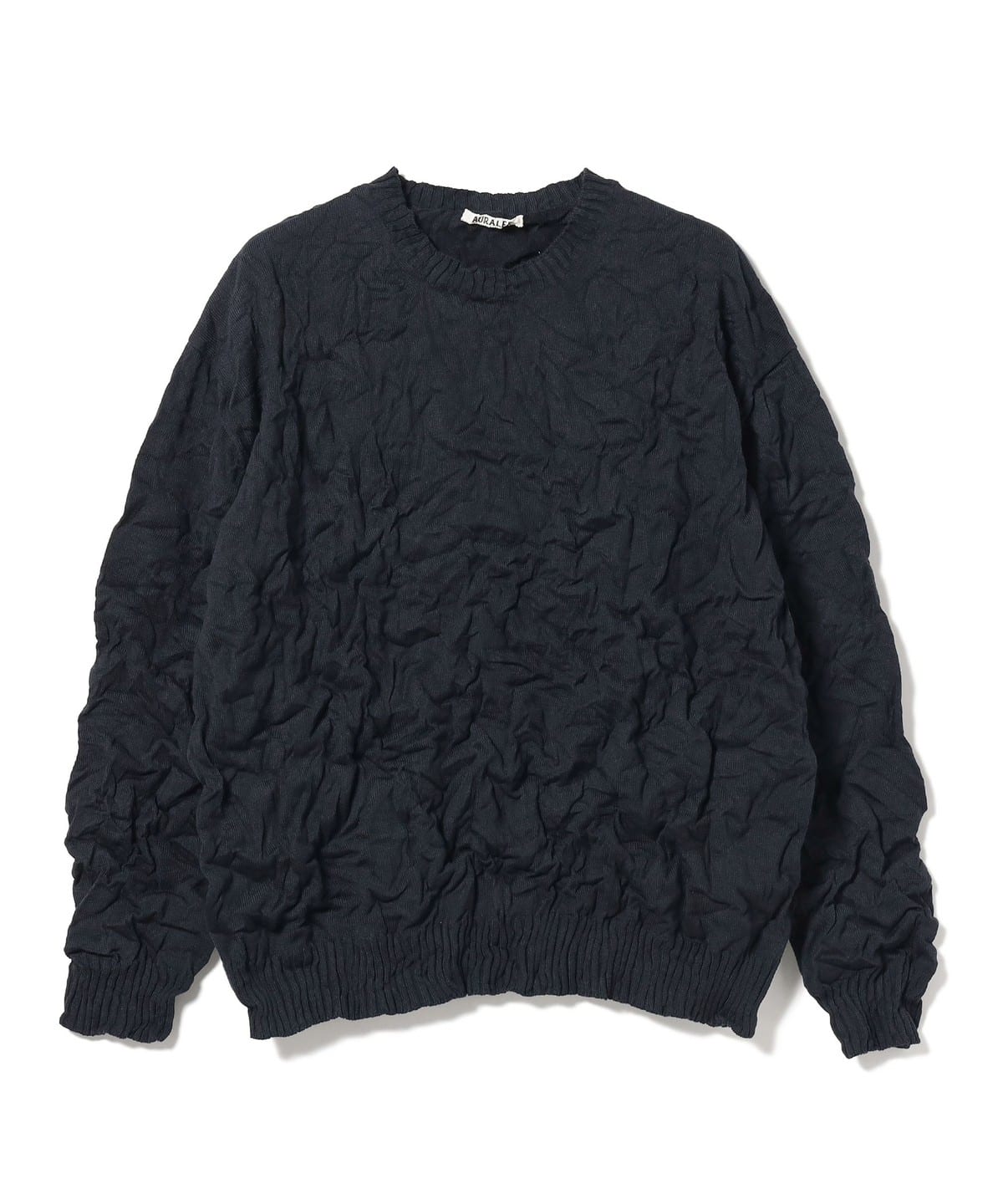 BEAMS T（ビームスT）AURALEE / WRINKLED DRY COTTON KNIT P/O 