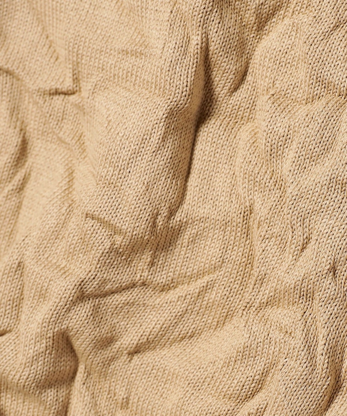 BEAMS T BEAMS T AURALEE WRINKLED DRY COTTO KNIT P/O (Tops