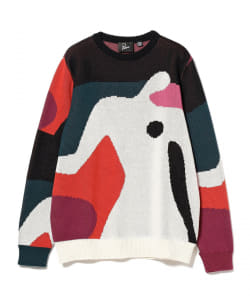▲by Parra / Grand ghost caves knitted pullover