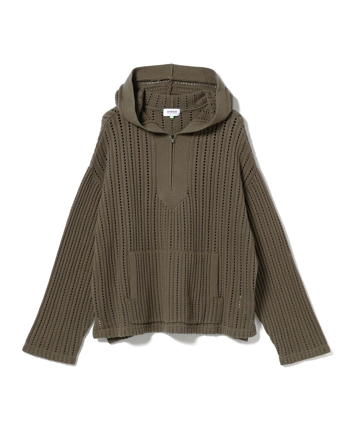 BEAMS T BEAMS T / VENT KNIT BAJA HOODIE (tops knits/sweaters) mail