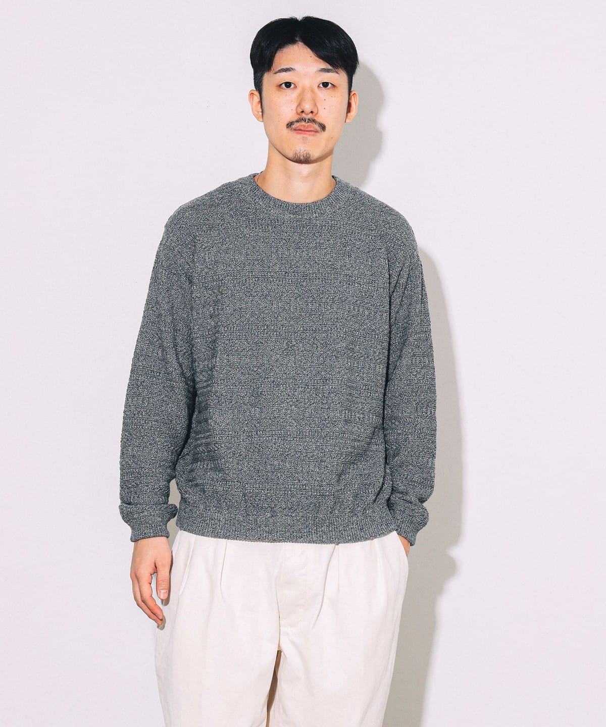 BEAMS T（ビームスT）crepuscule / Fair Isle Links Knit（トップス ニット・セーター）通販｜BEAMS