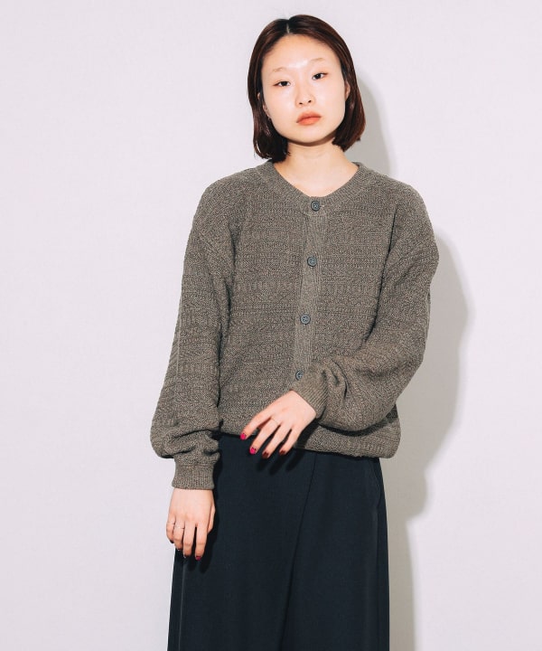 BEAMS T（ビームスT）crepuscule / Fair Isle Links Cardigan（トップス カーディガン）通販｜BEAMS