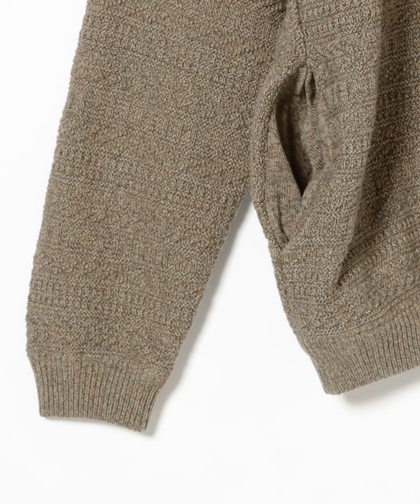 BEAMS T（ビームスT）crepuscule / Fair Isle Links Cardigan