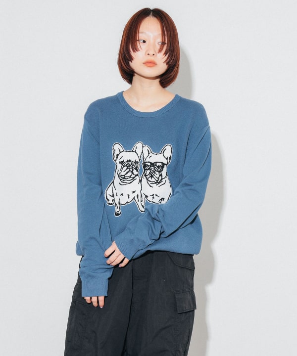 BEAMS（ビームス）fLAnsisCA / Jacquard Knit 24AW（トップス ニット・セーター）通販｜BEAMS