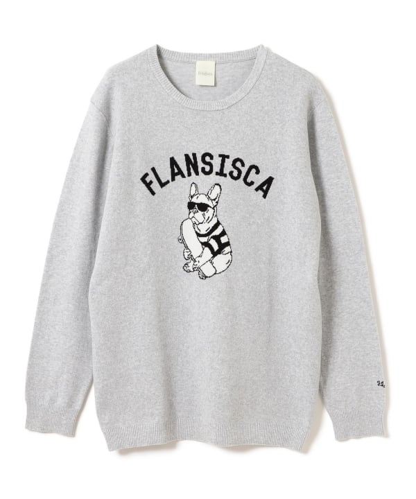 BEAMS（ビームス）fLAnsisCA / Jacquard Knit 24AW（トップス ニット・セーター）通販｜BEAMS