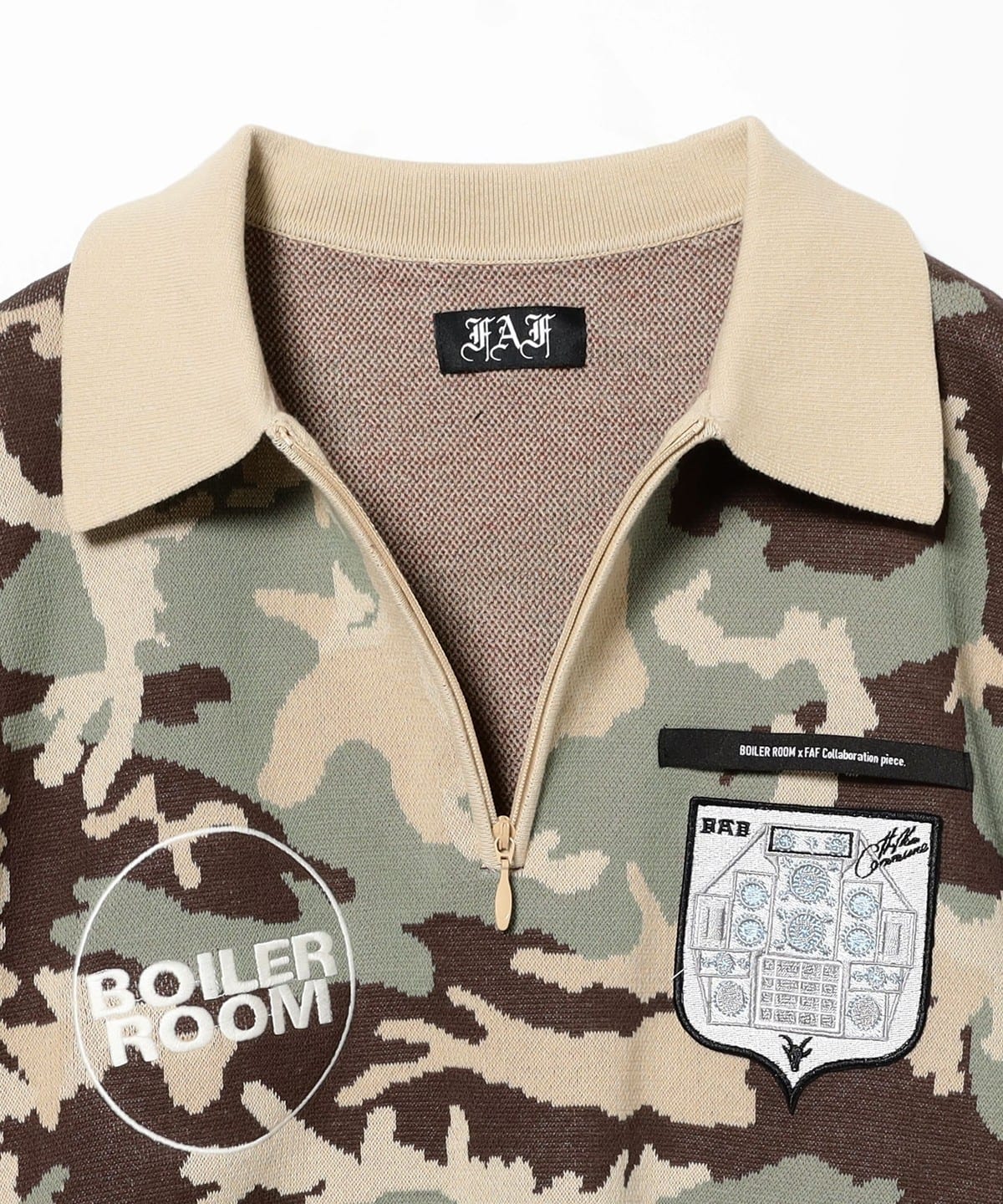 BEAMS T（ビームスT）Boiler Room × FAF / Knit（トップス