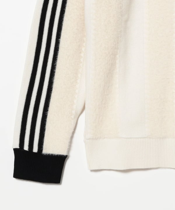 adidas PREMIUM KNITTED JERSEY クリームホワイト M adidas PREMIUM KNITTED JERSEY クリームホワイト M