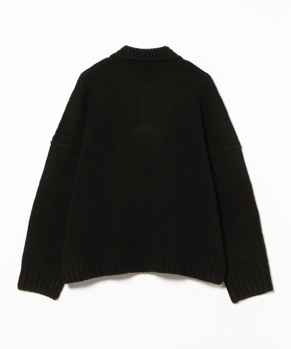 BEAMS T（ビームスT）Seventh / Wool-knit Polo（トップス ニット