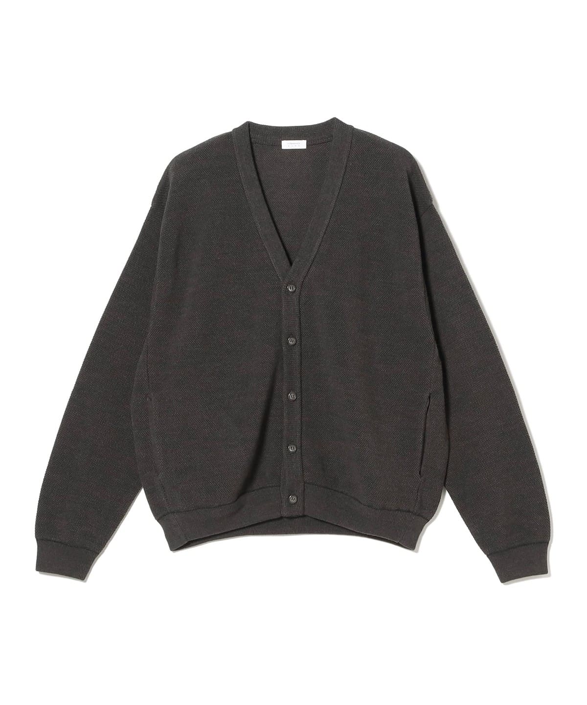 BEAMS T（ビームスT）crepuscule / Co/Wo Moss Stitch Cardigan