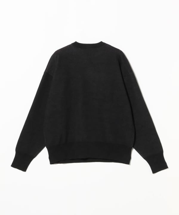 断捨離中‼️BEAMS GOLF 黒 ニットセーター L BEAMS GOLF（ビームス ゴルフ）【別注】CLUBHAUS / ジャカード