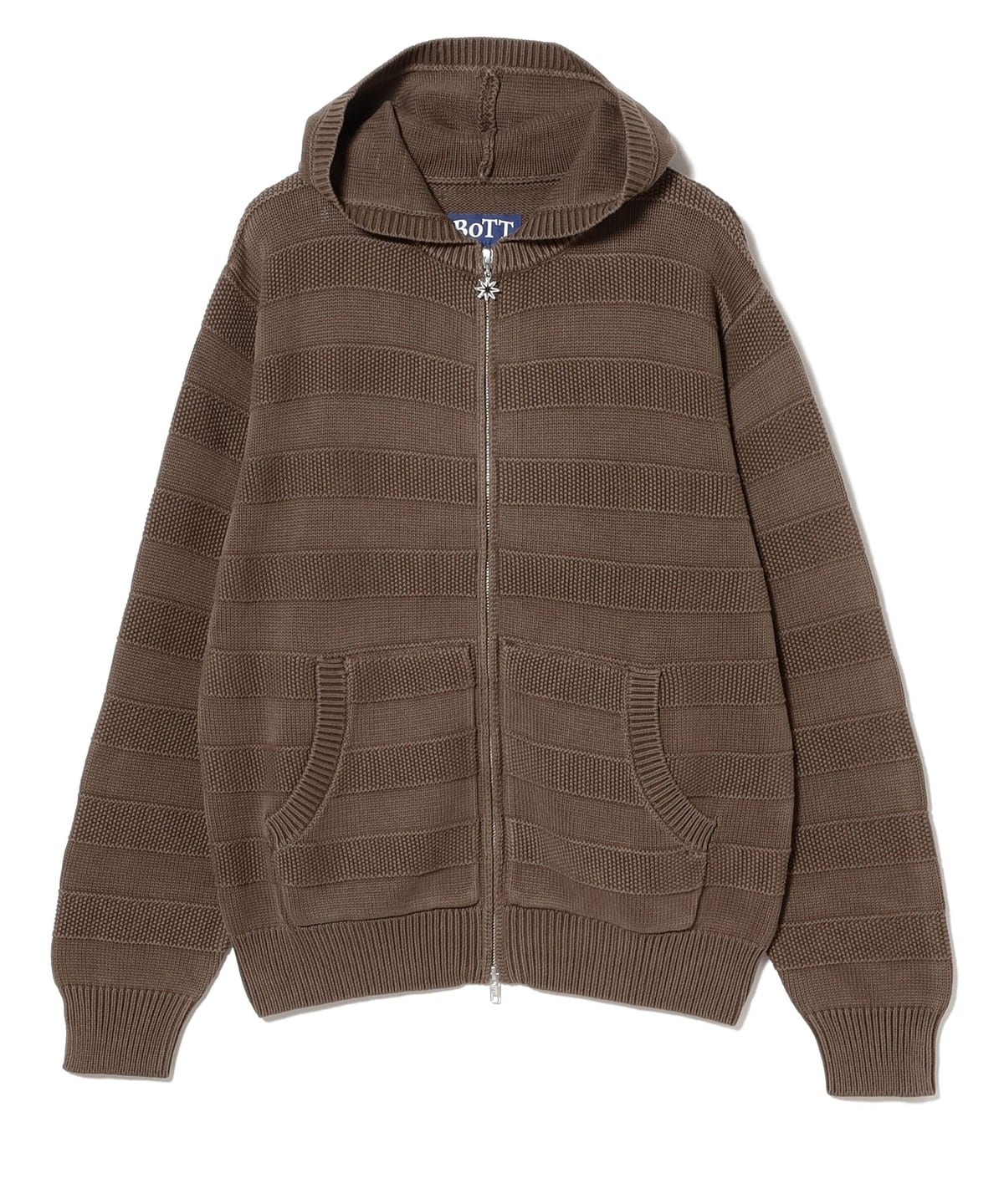 BEAMS T（ビームスT）BoTT / Knit Zip Hoodie（トップス ニット