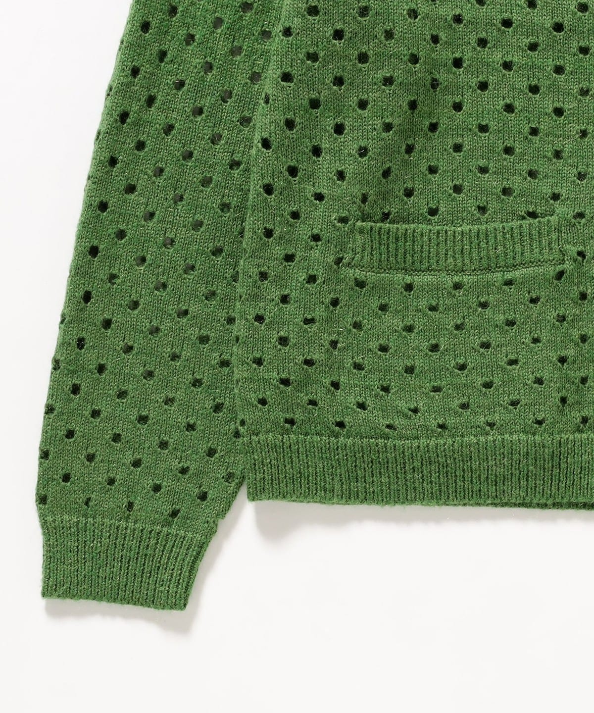 BEAMS T（ビームスT）Diaspora skateboards / Cotton Mohair Cardigan