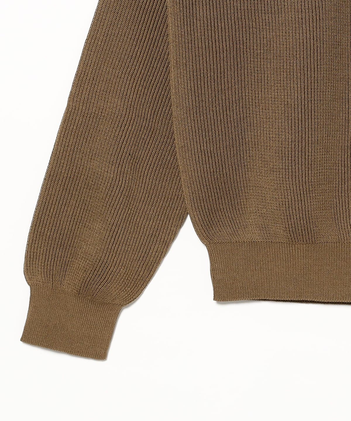 BEAMS T（ビームスT）AURALEE / FLAT YARN RIB KNIT P/O（トップス