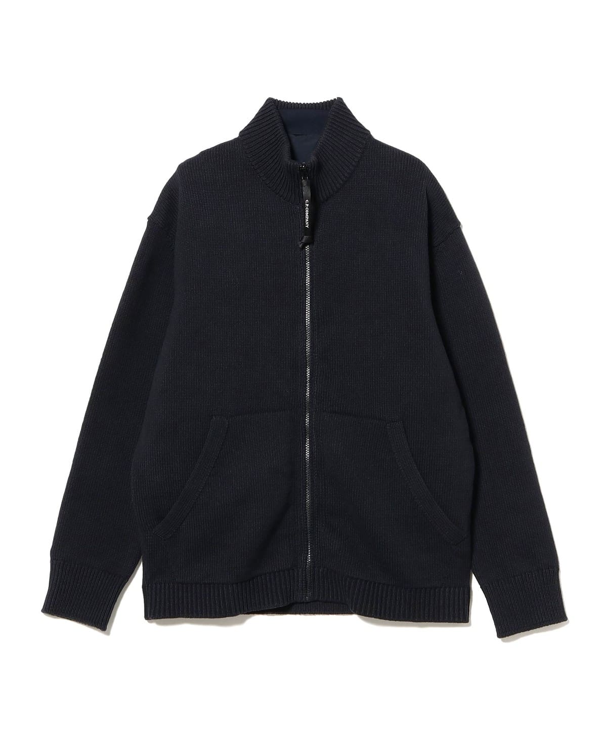 BEAMS T（ビームスT）C.P. Company / COTTON MIXED ZIPPED CARDIGAN