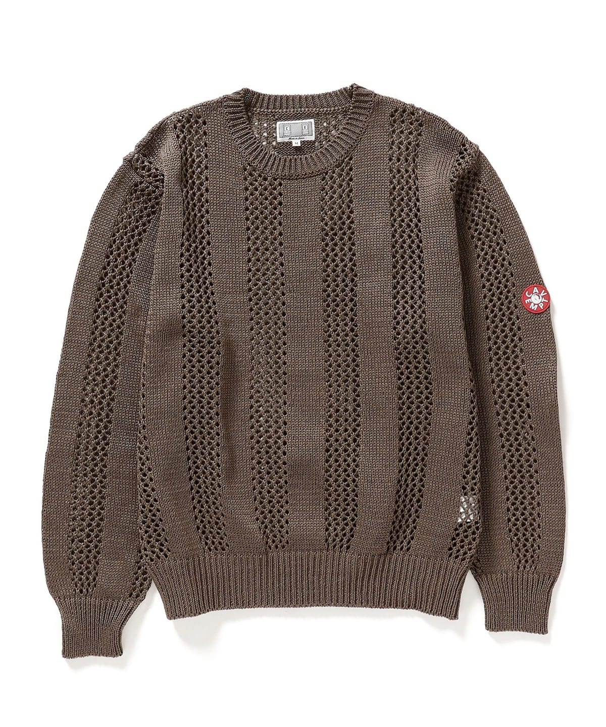 BEAMS T（ビームスT）【タイムセール】C.E / COTTON WALE STRIPE KNIT