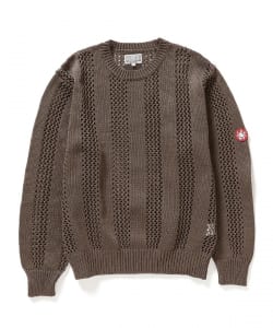 C.E / COTTON WALE STRIPE KNIT