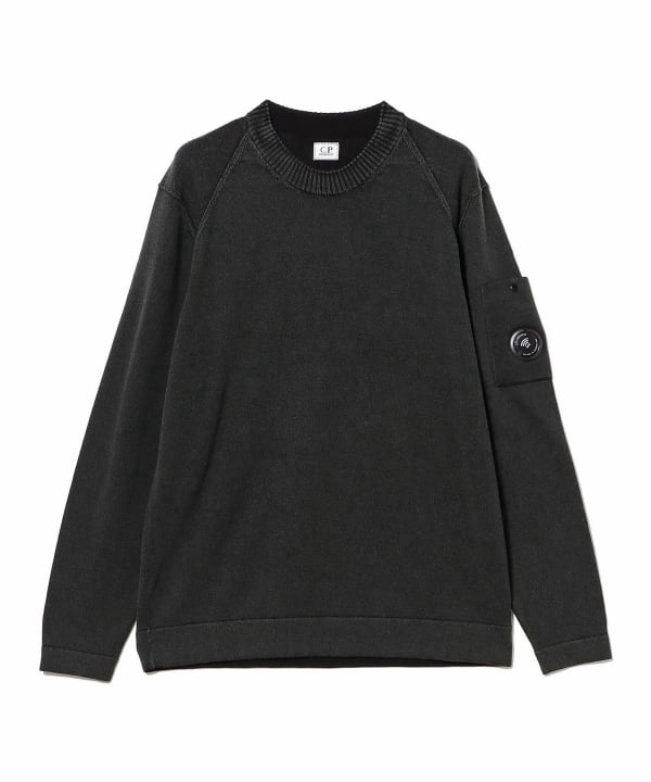 【着画有】　C.P. COMPANY ニット　cp company Lサイズ BEAMS T（ビームスT）C.P. Company / Double Colour Wool Crewneck