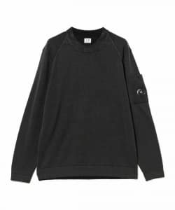 C.P. Company / Double Colour Wool Crewneck Lens Sweater