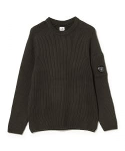 C.P. Company / FULL RIB COTTON CREWNECK LENS SWEAT