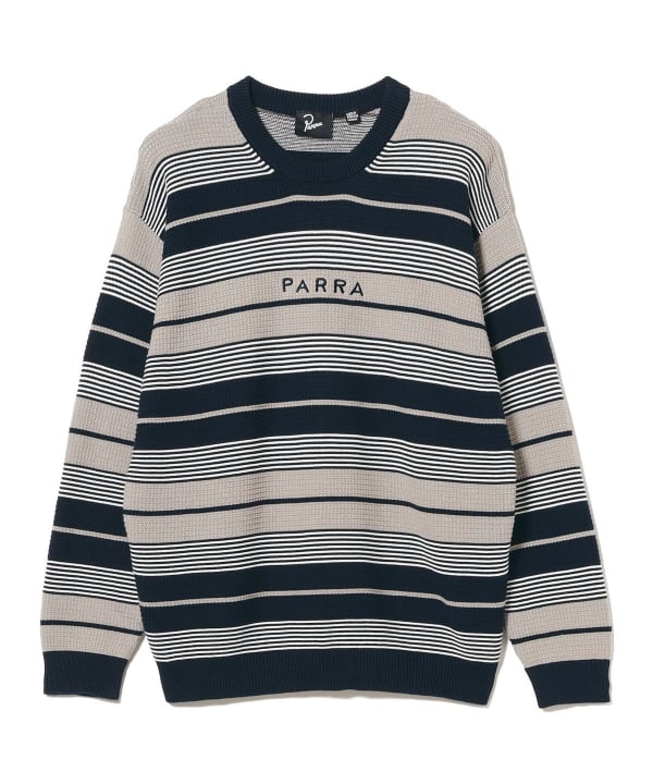 by Parra / Neatly striped knitted pullover