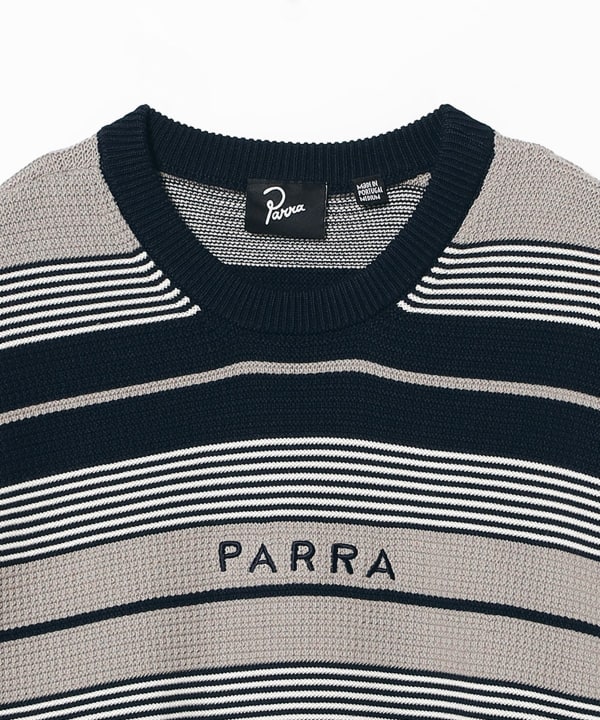 by Parra / Neatly striped knitted pullover