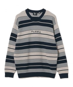 by Parra / Neatly striped knitted pullover