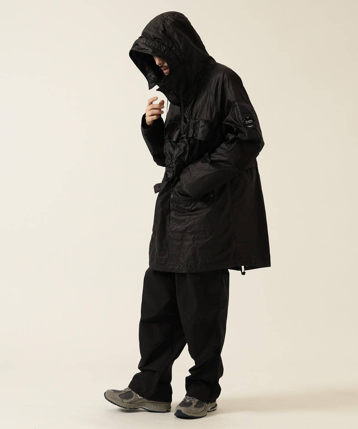 BLACK】C.P. Company * Clarks / LONG JACKET www.krzysztofbialy.com