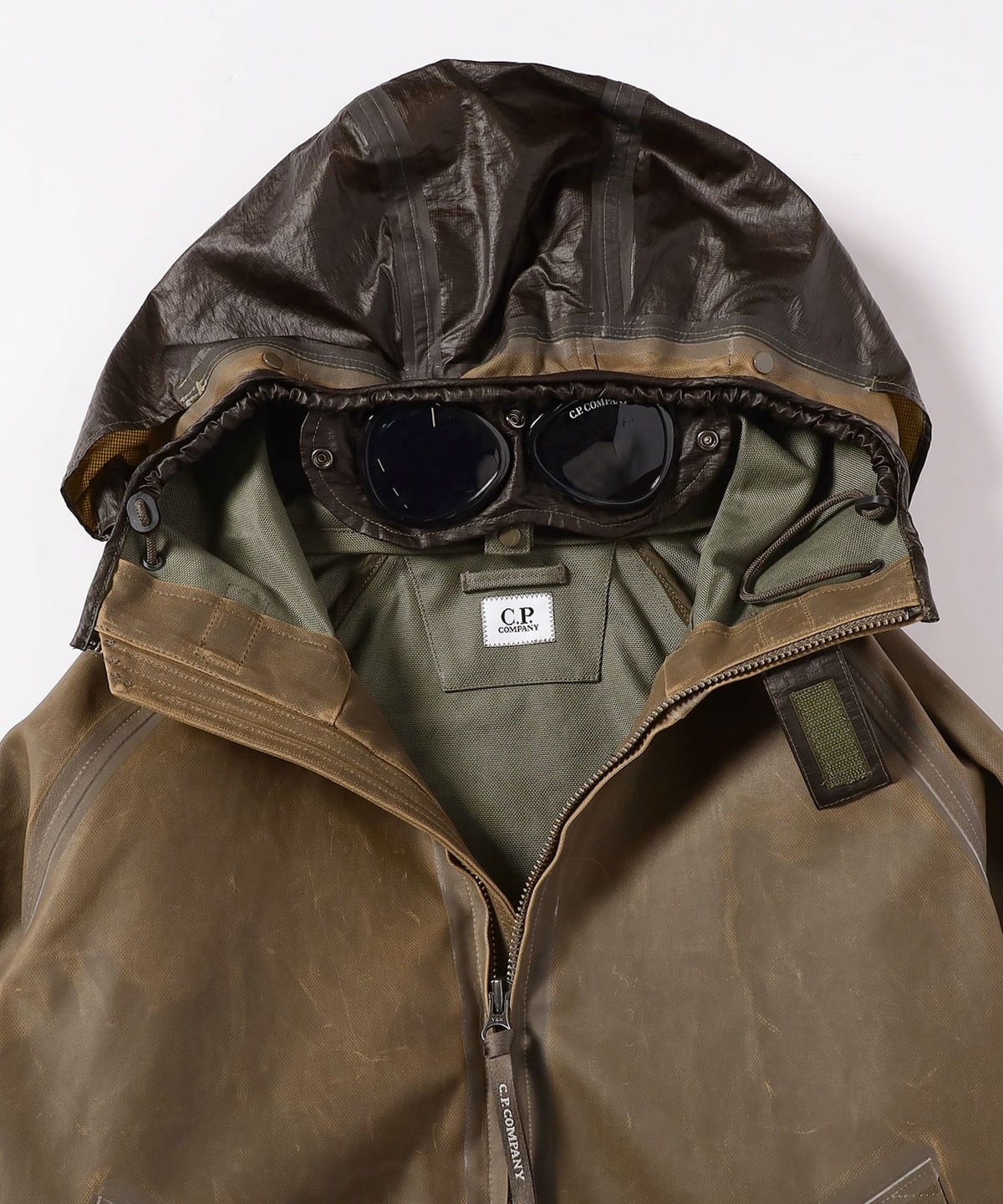 c.p.company goggle jacket