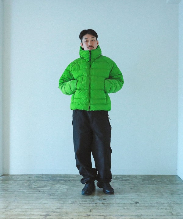 BEAMS T (BEAMS T) C.P. Company / GOGGLE DOWN JACKET BEAMS