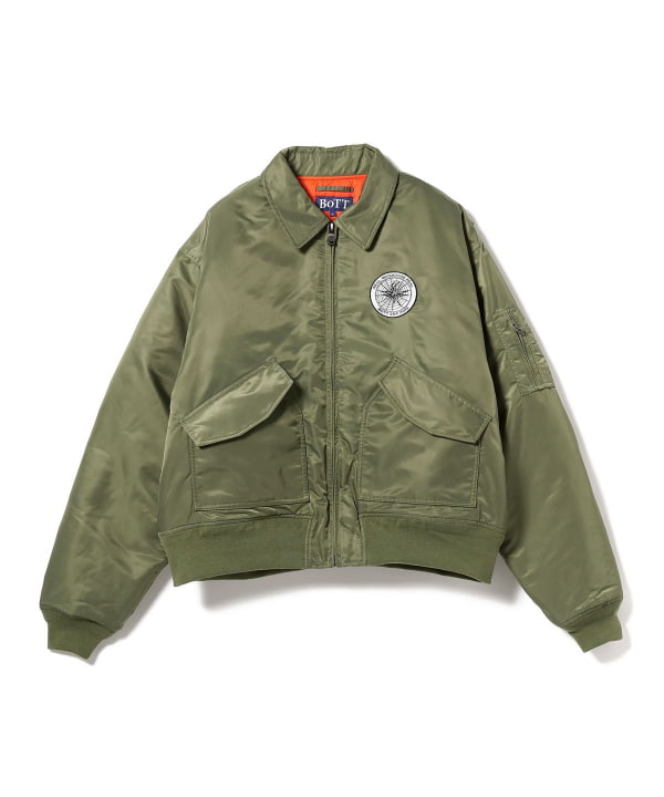 BEAMS T（ビームスT）BoTT / Nylon Flight Jacket（ブルゾン ブルゾン