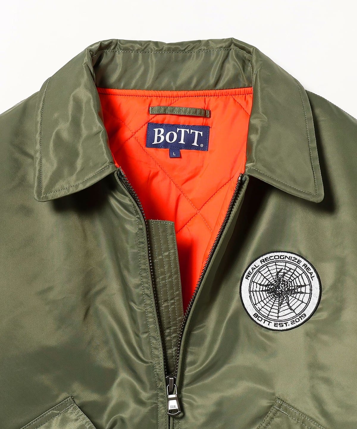 BEAMS T BEAMS T BoTT Nylon Flight Jacket (blouson) mail