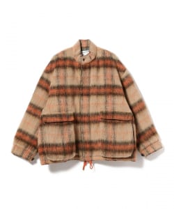▲FACCIES / SHAGGY CHECK BLOUSON