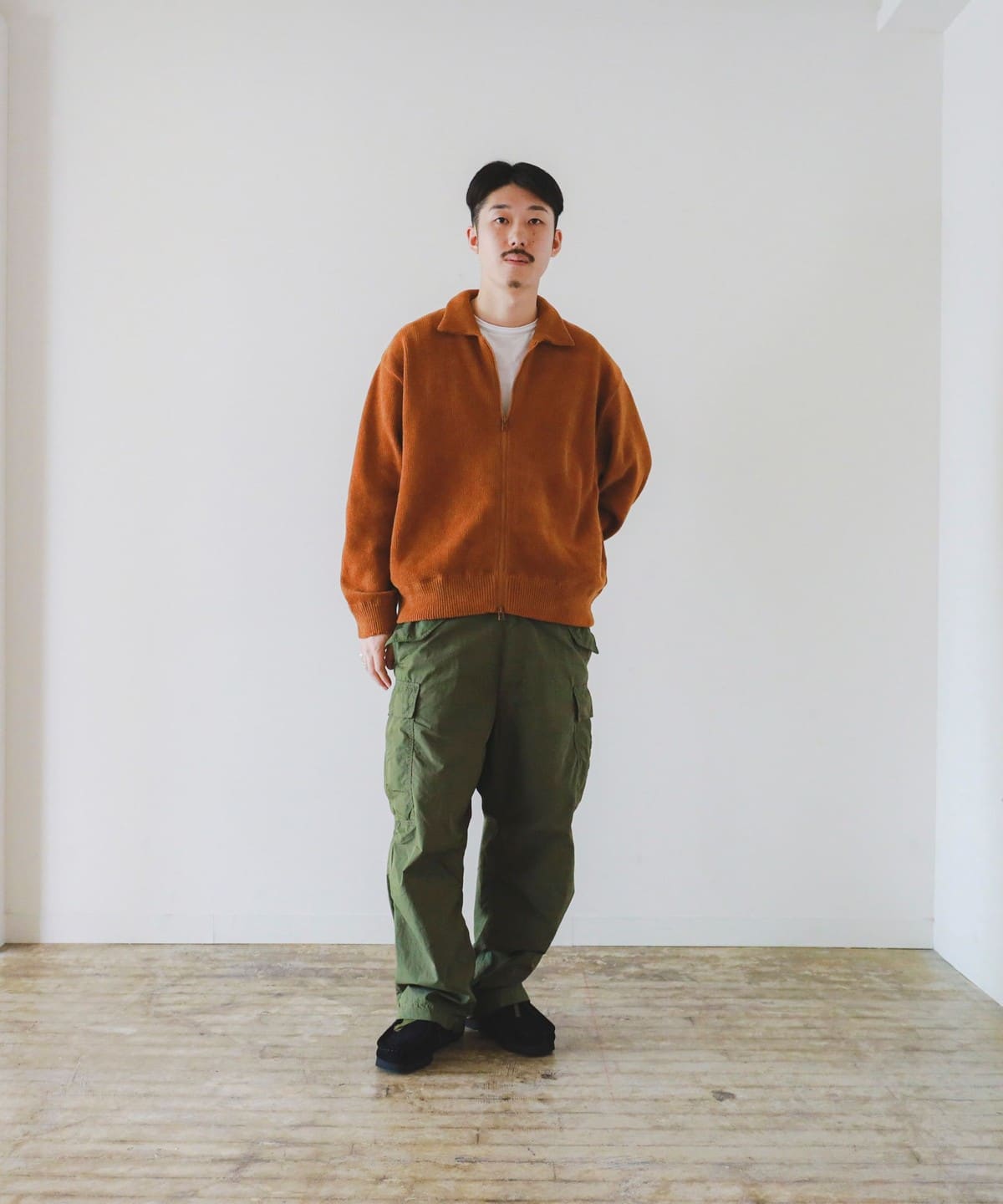 BEAMS T（ビームスT）crepuscule / Corduroy Zip Blouson（ブルゾン