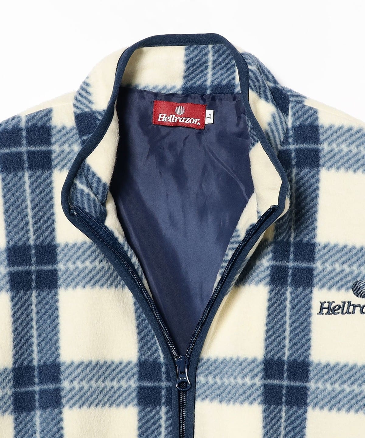 BEAMS T BEAMS T HELLRAZOR CHECK FLEECE JACKET mail order | BEAMS