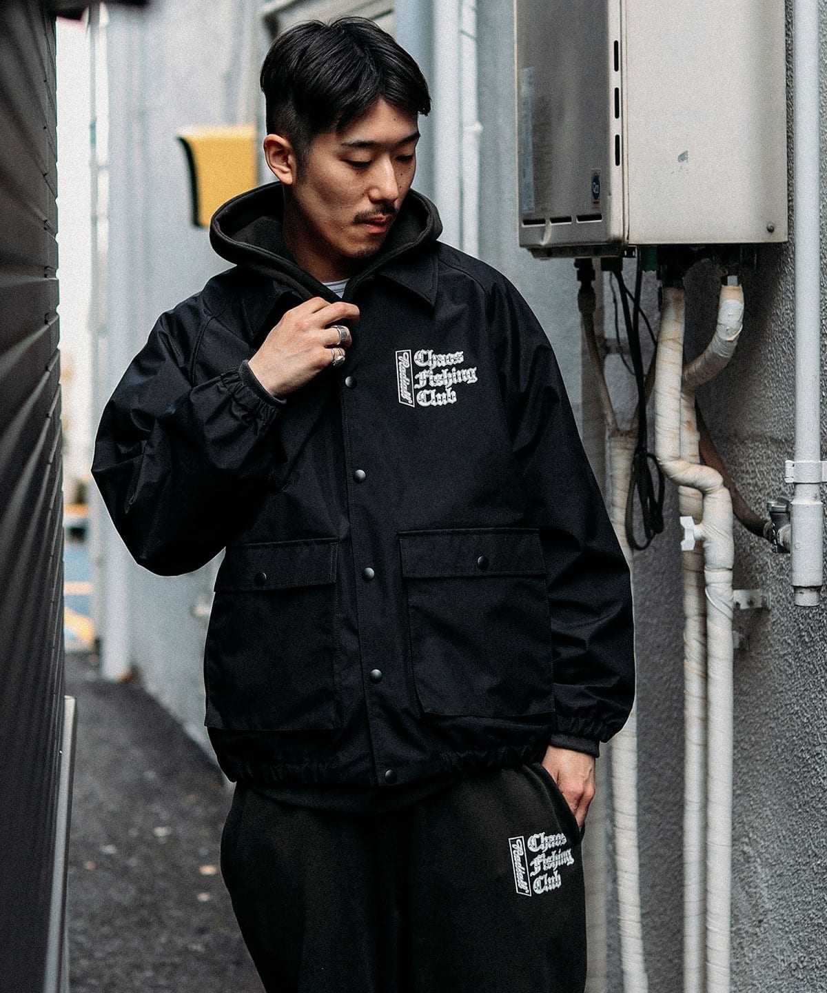 BEAMS T（ビームスT）Chaos Fishing Club × Radiall / Chrome ...