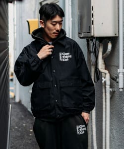 ▲Chaos Fishing Club × Radiall / Chrome Letters Windbreaker Jacket