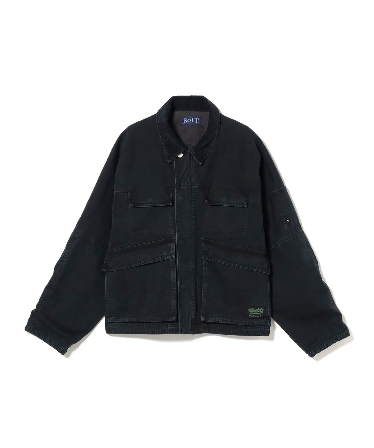 BEAMS T（ビームスT）BoTT / Canvas Work Jacket（ブルゾン ブルゾン）通販｜BEAMS