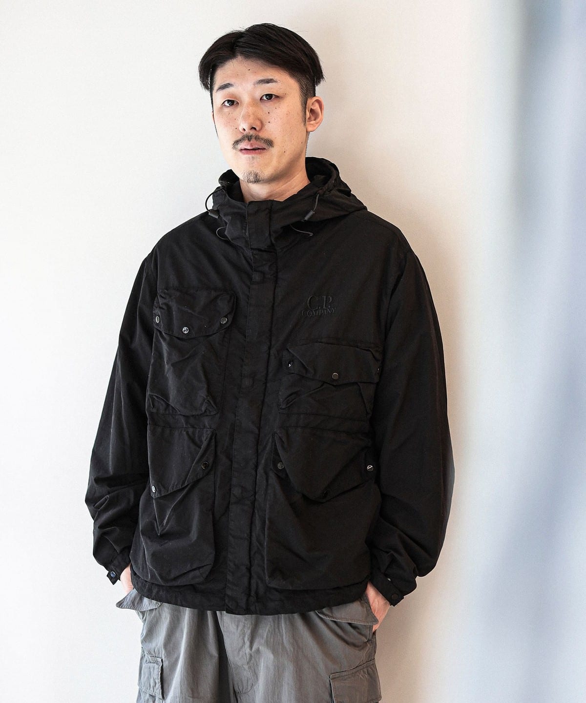 C. P. Company シー ピー カンパニー / Flatt Nylon Goggle Jacket ブルゾン MEN BLACK XXL C. P. Company シー ピー カンパニー / Flatt Nylon Goggle Jacket ブルゾン MEN BLACK XXL