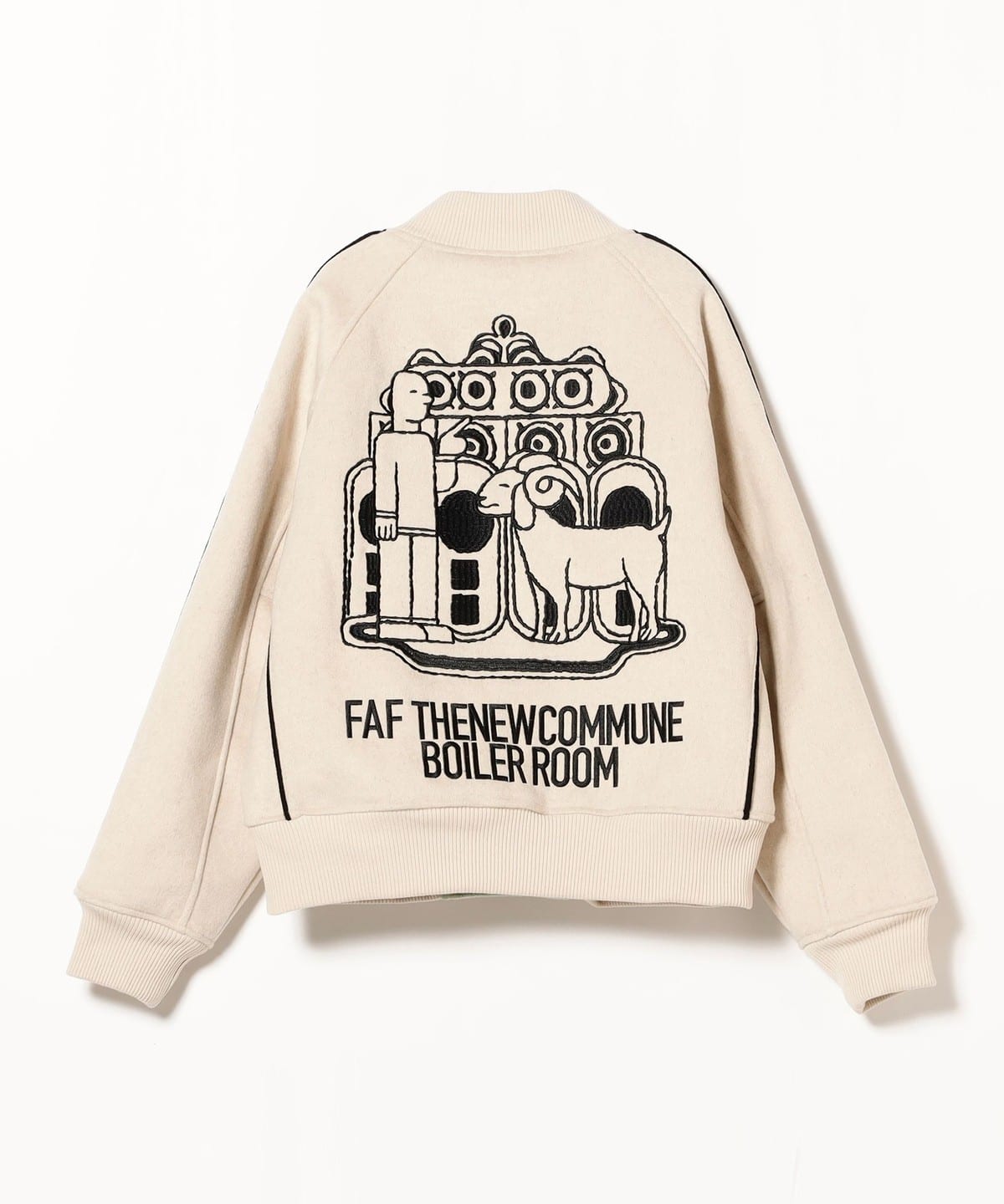 BEAMS T（ビームスT）Boiler Room × FAF / Stadium Jacket（ブルゾン