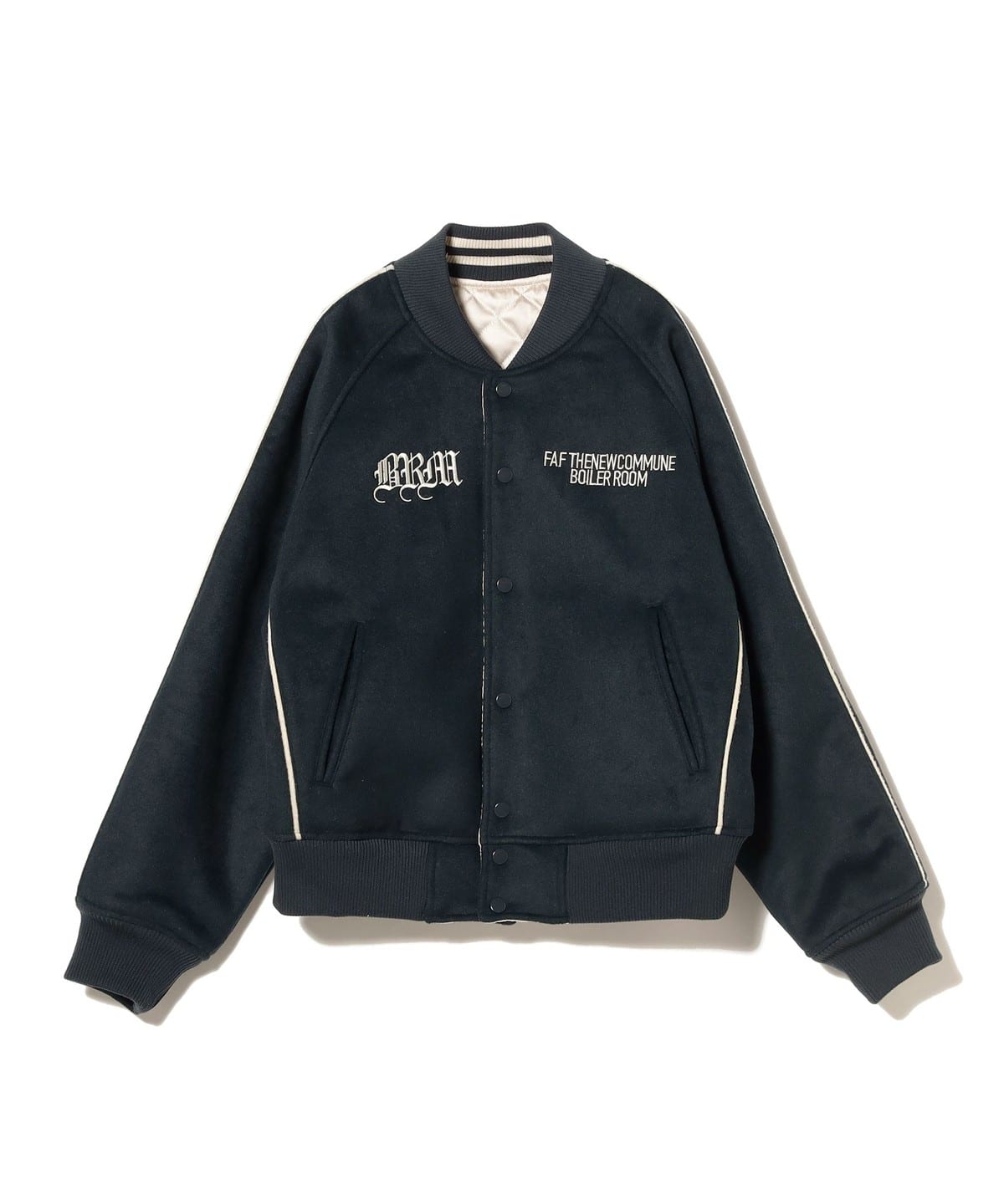 Boiler Room × FAF Stadium Jacket BEAMS T（ビームスT）Boiler Room × FAF / Stadium Jacket（ブルゾン