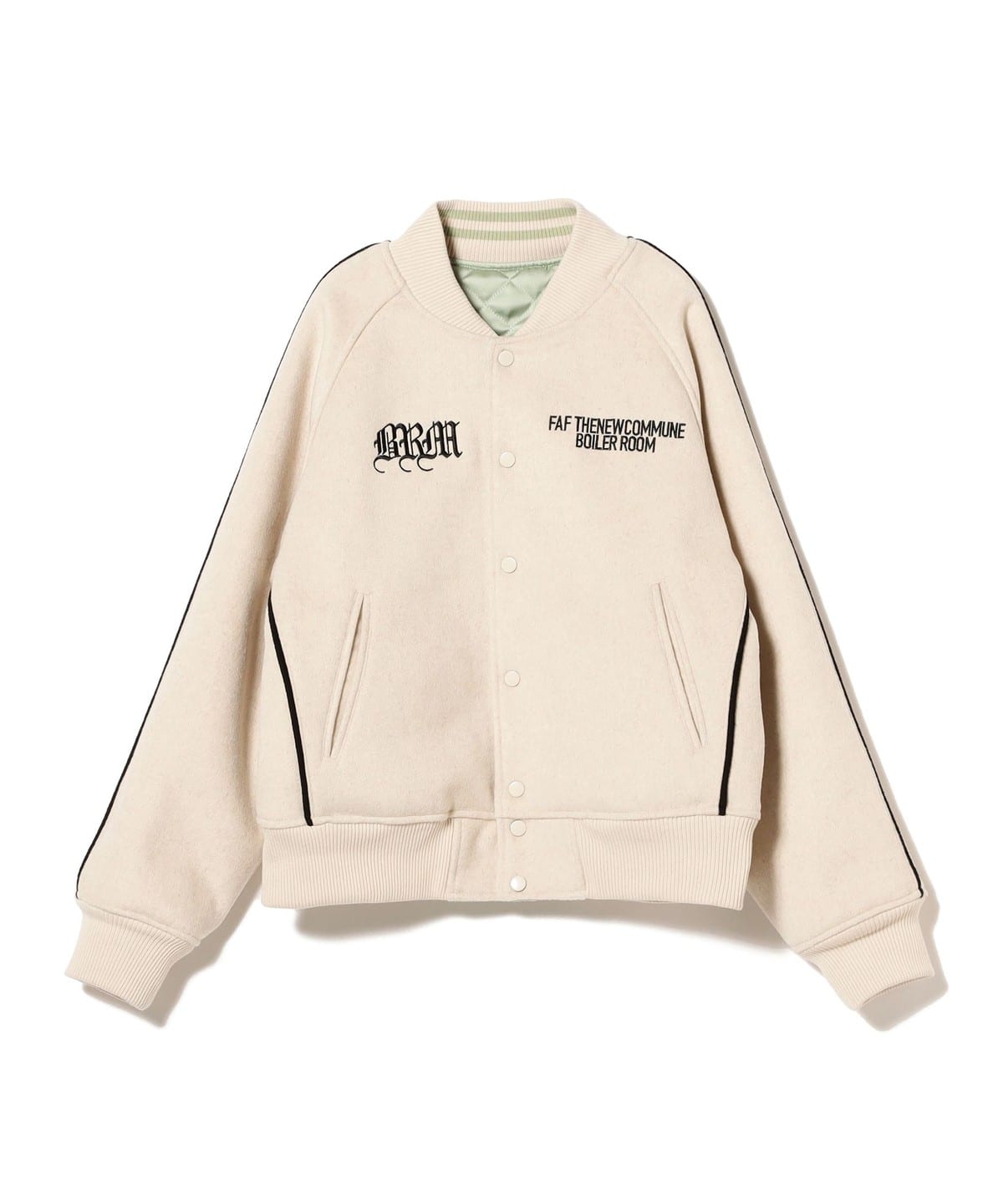 BEAMS T（ビームスT）Boiler Room × FAF / Stadium Jacket（ブルゾン