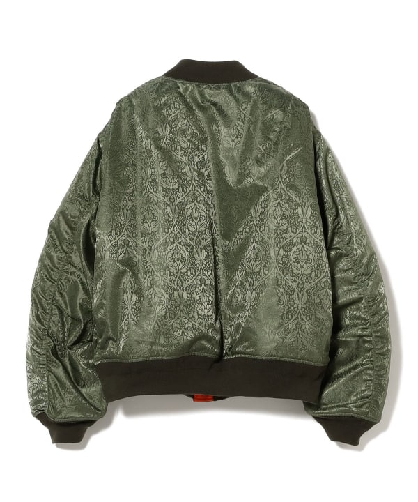BEAMS T（ビームスT）BoTT / Jacquard MA-1 Jacket（ブルゾン ブルゾン