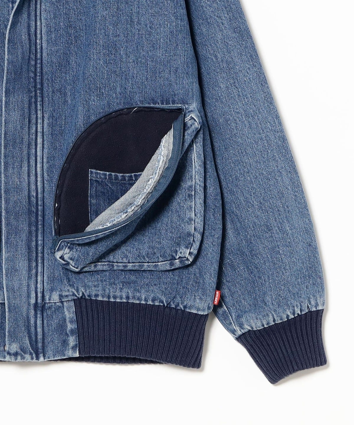 BEAMS T（ビームスT）WHIMSY SOCKS / DOUBLE POUCH DENIM TANKERS