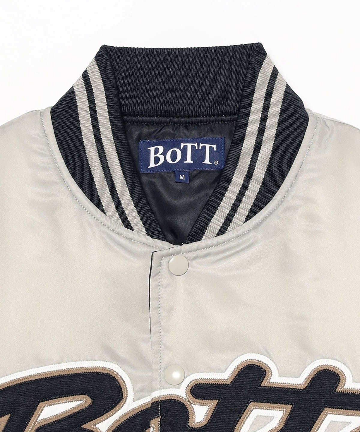 BEAMS T（ビームスT）BoTT / Nylon Varsity Jacket（ブルゾン ブルゾン
