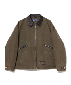 BoTT / Leather Collar Work Jacket