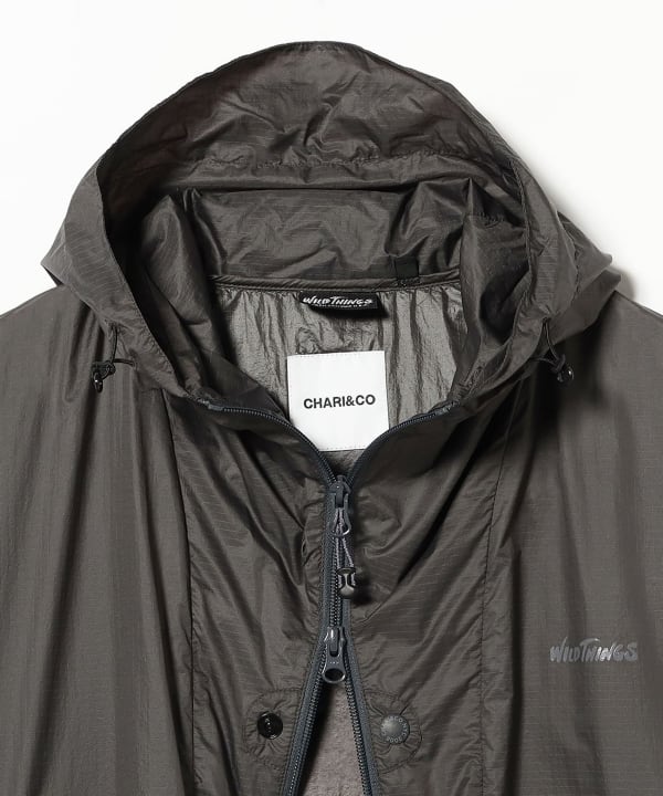 CHARI&CO × WILD THINGS / WIND PACKABLE PARKA