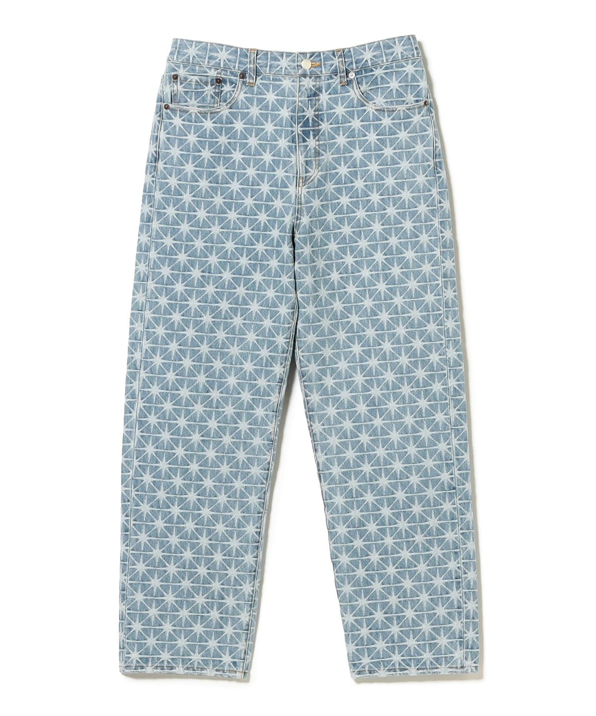 BoTT ボット / Sparkle Monogram Jeans パンツ MEN LIGHT BLUE M BoTT ボット / Sparkle Monogram Jeans パンツ MEN LIGHT BLUE M