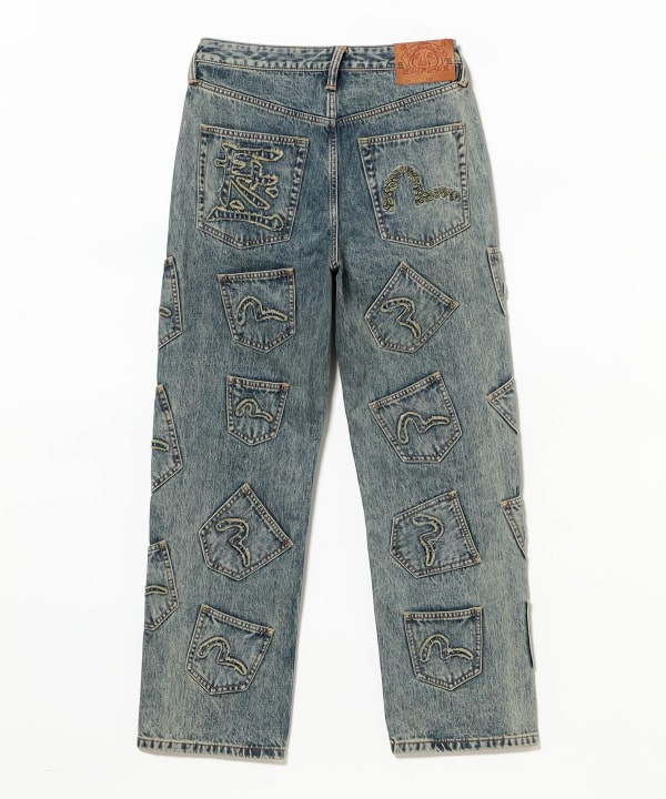 【BEAMSF別注】PT01 COVA FIT 春夏 SUPER 100s BEAMS T（ビームスT）F-LAGSTUF-F / MANY POCKET DENIM PANTS