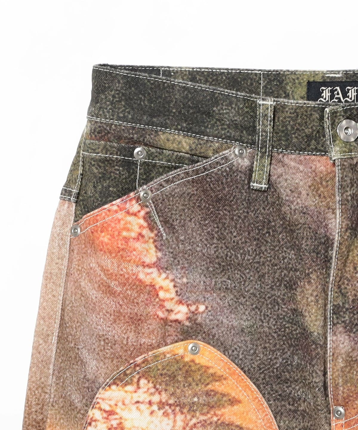 BEAMS T（ビームスT）FAF（Fake As Flowers）/ Newcommune Baggy Denim